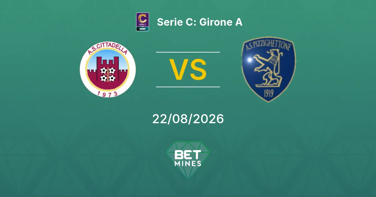 Palpite Cittadella x Pergolettese: Prévia e Análise da Partida | Serie C: Girone A 22-08-2026