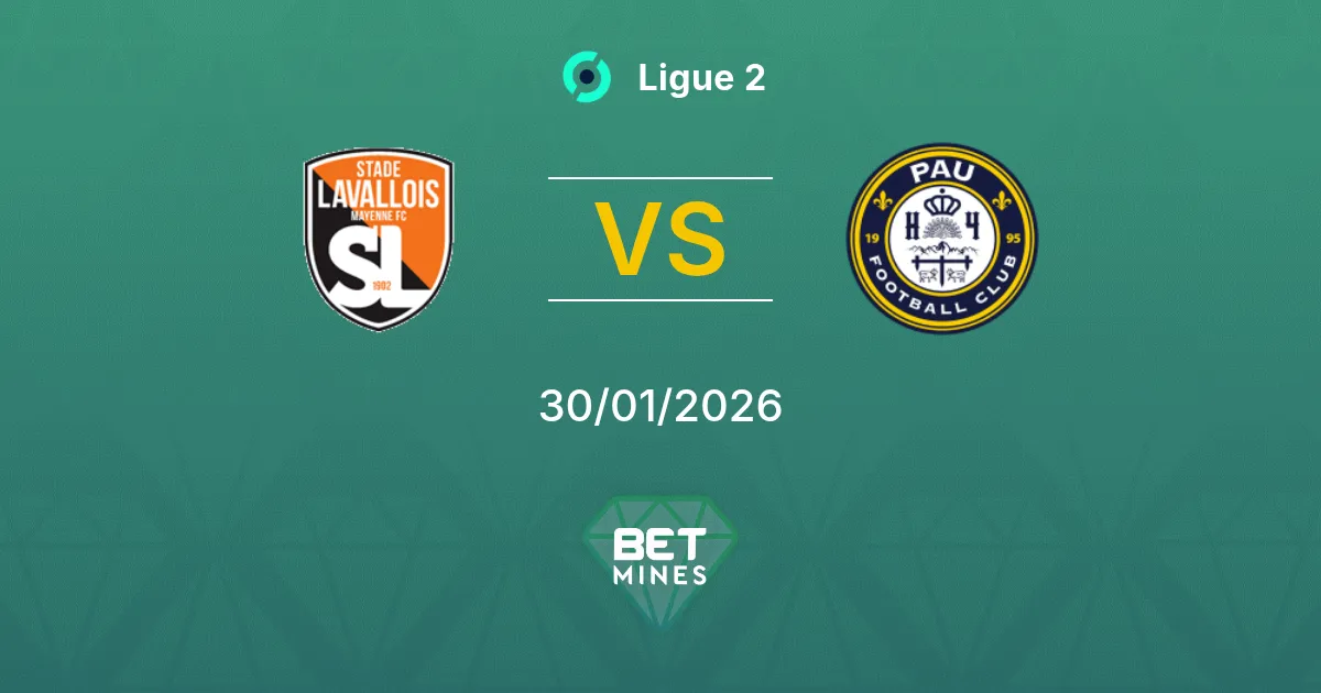 Laval vs Pau Prediction: Match Preview and Analysis | Ligue 2 30-01-2026