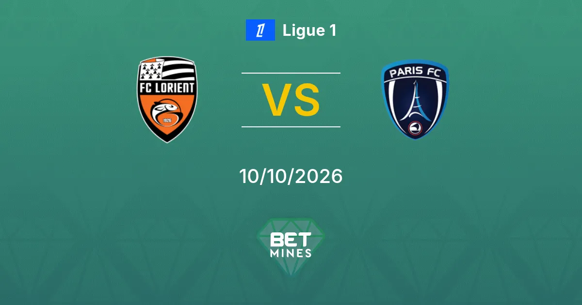 Lorient vs Paris Prediction: Match Preview and Analysis | Ligue 1 10-10-2026