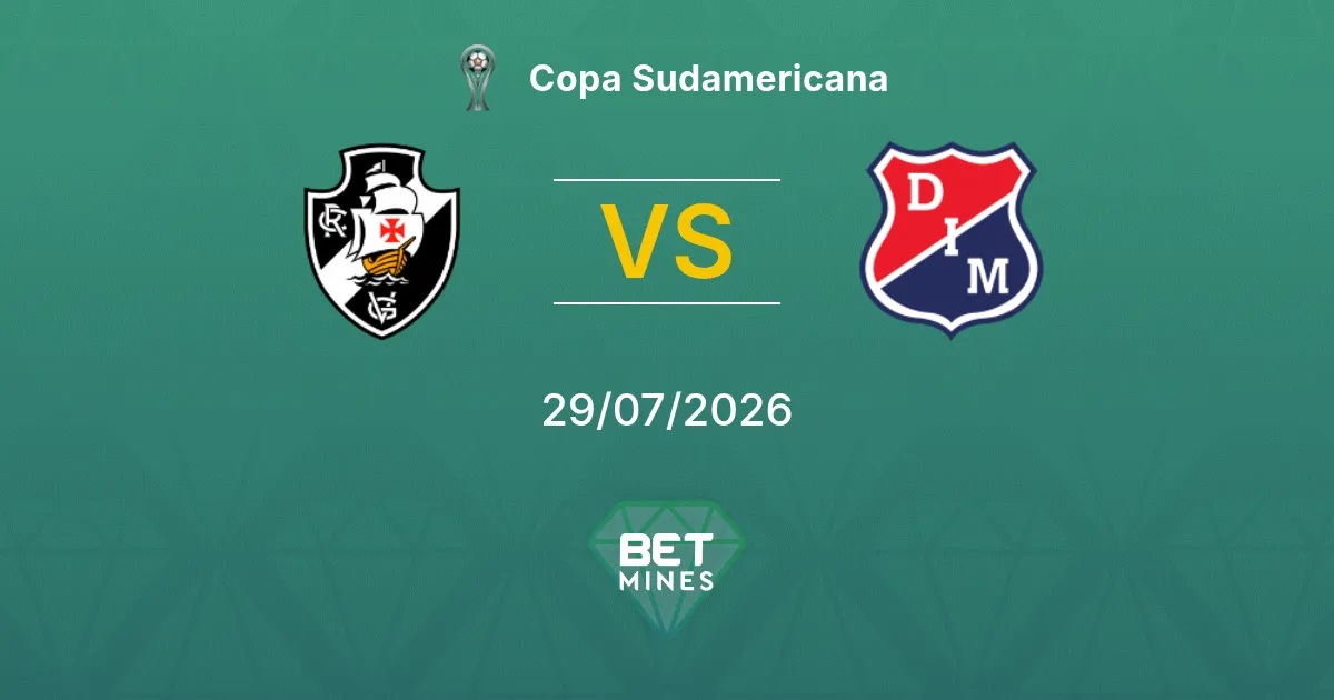 Vasco da Gama vs Independiente Medellín Prediction: Match Preview and Analysis | Copa Sudamericana 29-07-2026