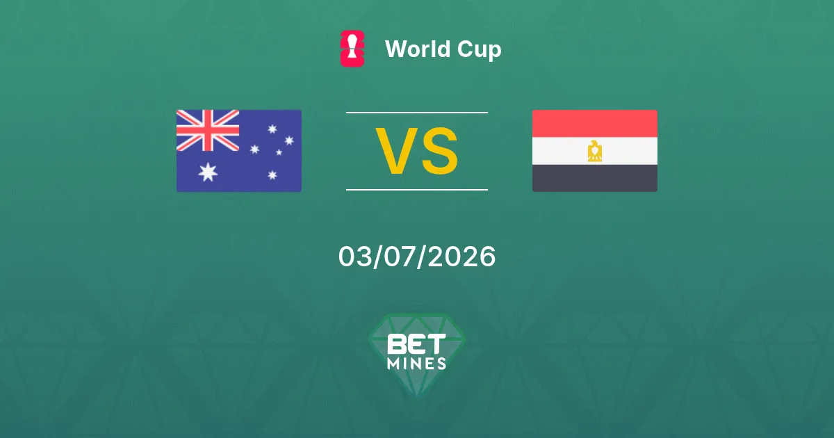 Australia vs Egitto Pronostico: Anteprima e Analisi della Partita | Coppa del Mondo 03-07-2026