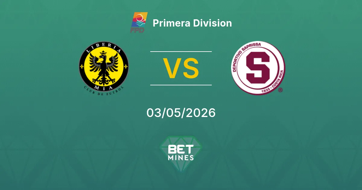Municipal Liberia vs Deportivo Saprissa Pronostico: Anteprima e Analisi della Partita | Primera Division 03-05-2026