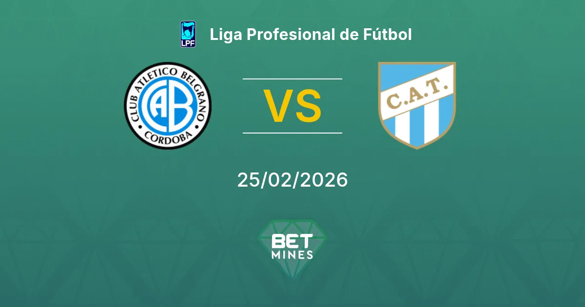 Belgrano vs Atlético Tucumán Pronostic : Aperçu du Match et Analyse | Liga Profesional de Fútbol 25-02-2026