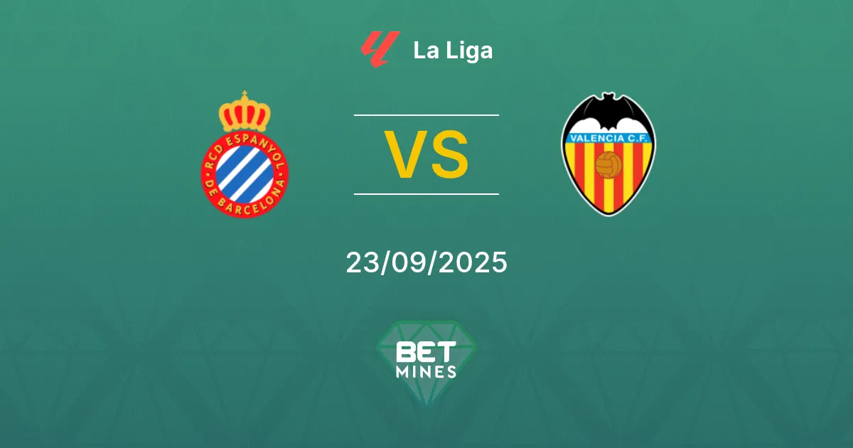 Espanyol vs Valencia Prediction: Match Preview and Analysis | La Liga 23-09-2025