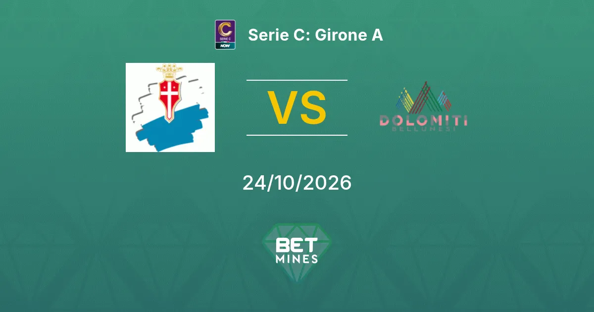 Treviso vs Dolomiti Bellunesi Pronostic : Avant-match et analyse | Serie C : Girone A 24-10-2026