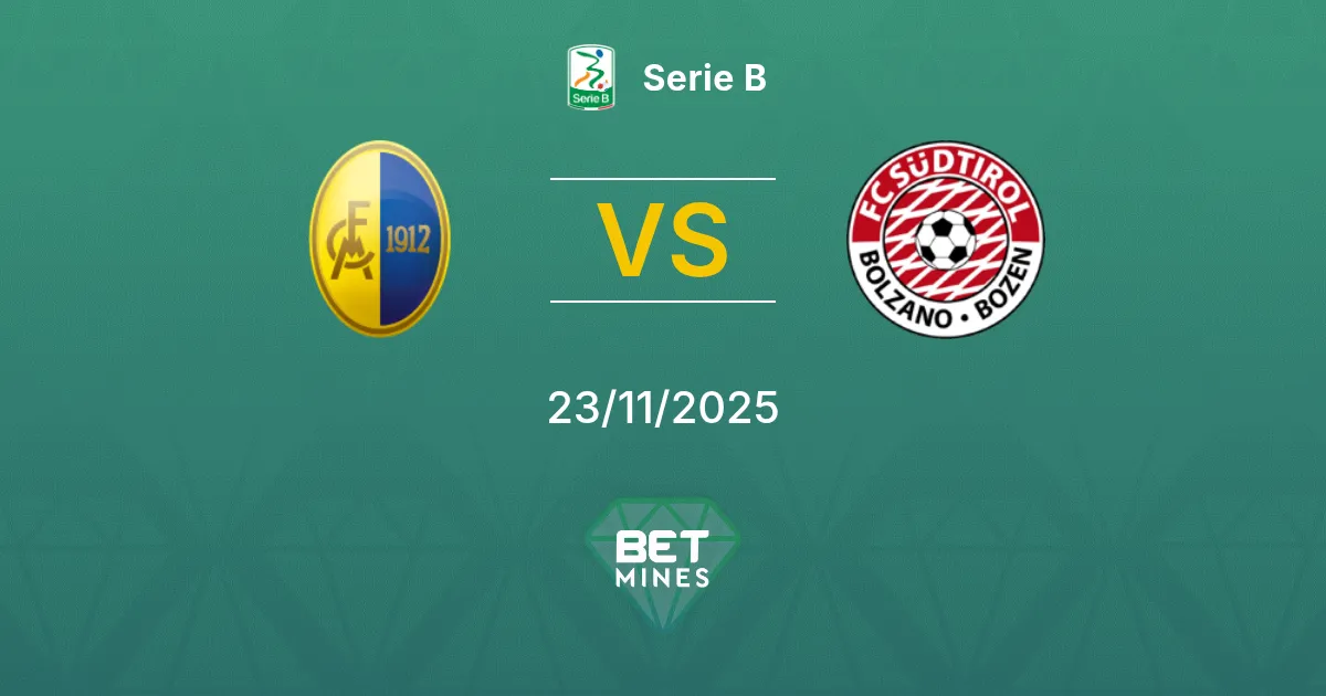 Modena vs Südtirol Prediction: Match Preview and Analysis | Serie B 23-11-2025
