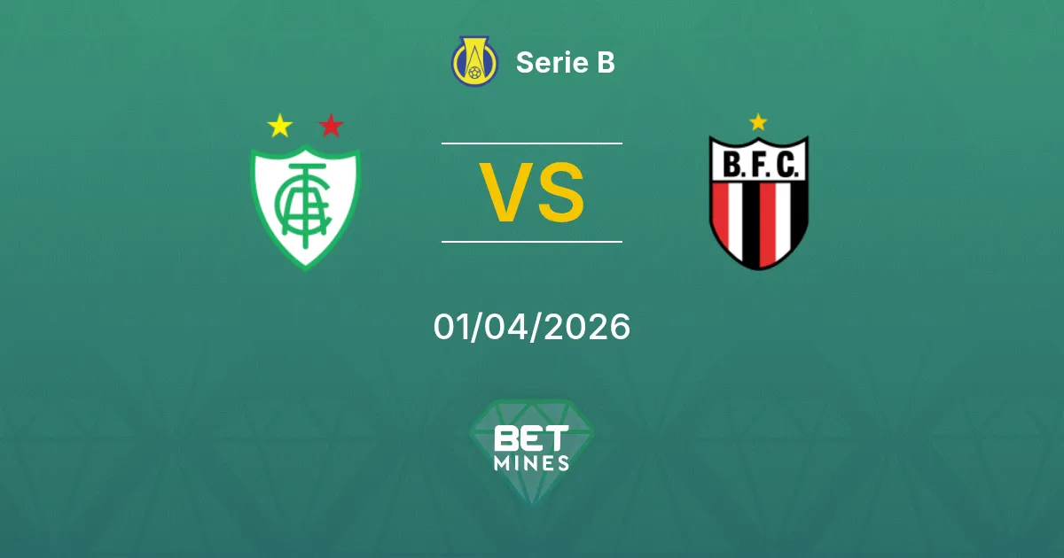 América Mineiro vs Botafogo SP Prediction: Match Preview and Analysis | Serie B 01-04-2026