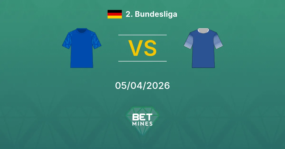 Schalke 04 vs Karlsruher SC Pronóstico: Previa y Análisis | 2. Bundesliga 05-04-2026