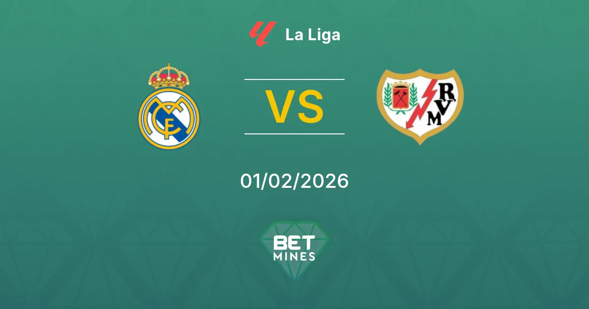 Real Madrid vs Rayo Vallecano Prediction: Match Preview and Analysis | La Liga 01-02-2026