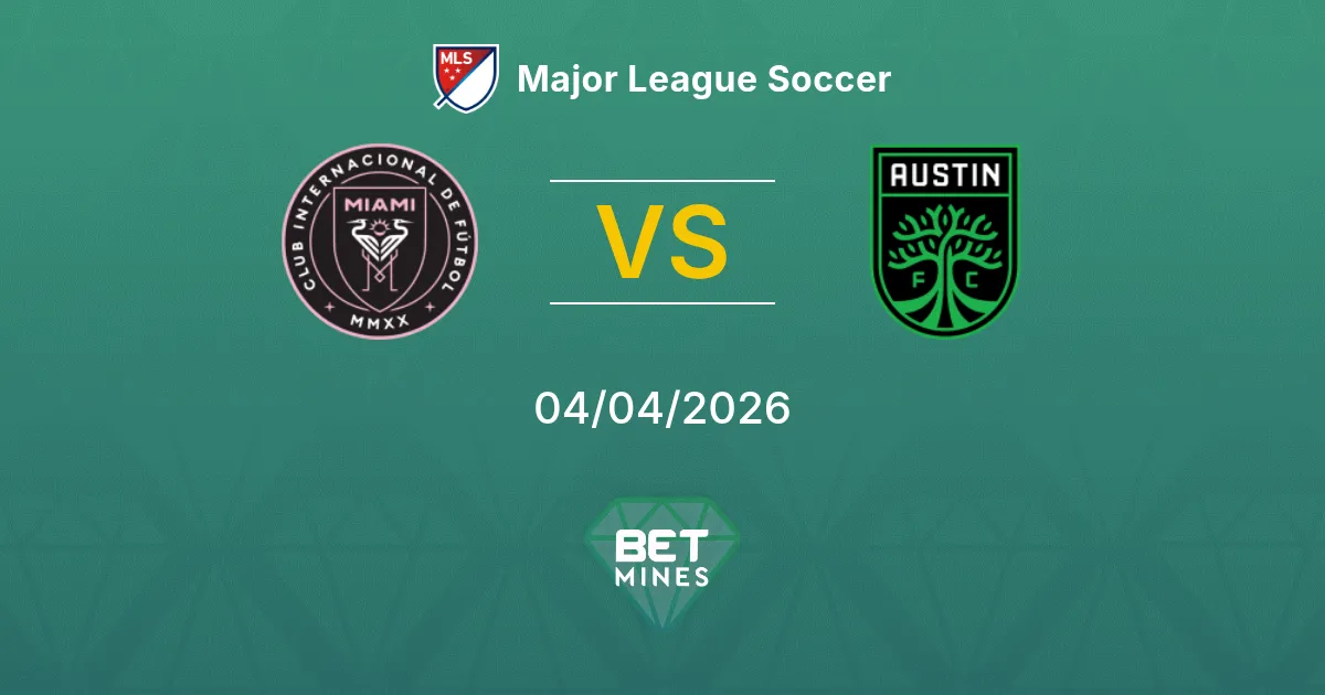 Inter Miami vs Austin Pronóstico: Previa y Análisis del Partido | Major League Soccer 04-04-2026