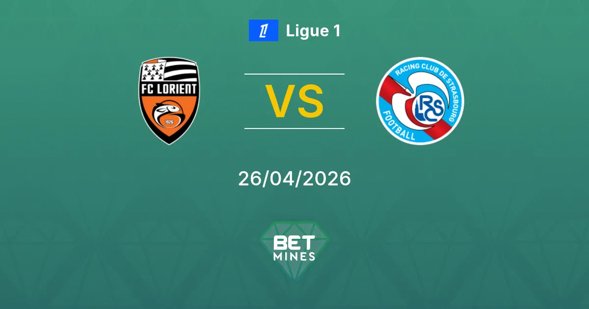 Lorient vs Strasbourg Pronostico: Anteprima e Analisi della Partita | Ligue 1 26-04-2026