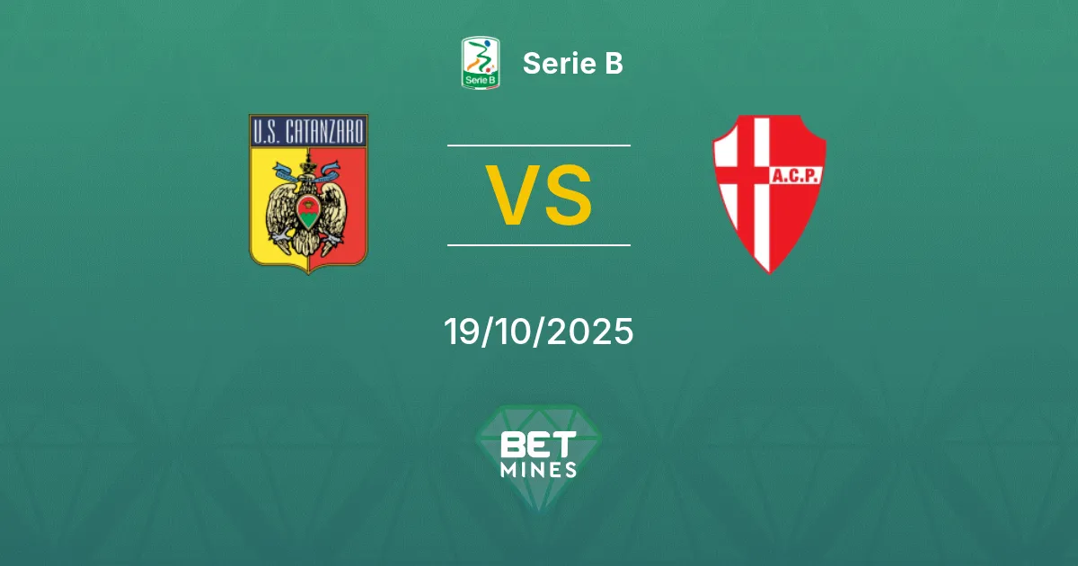 Catanzaro vs Calcio Padova Pronostico: Anteprima e Analisi della Partita | Serie B 19-10-2025
