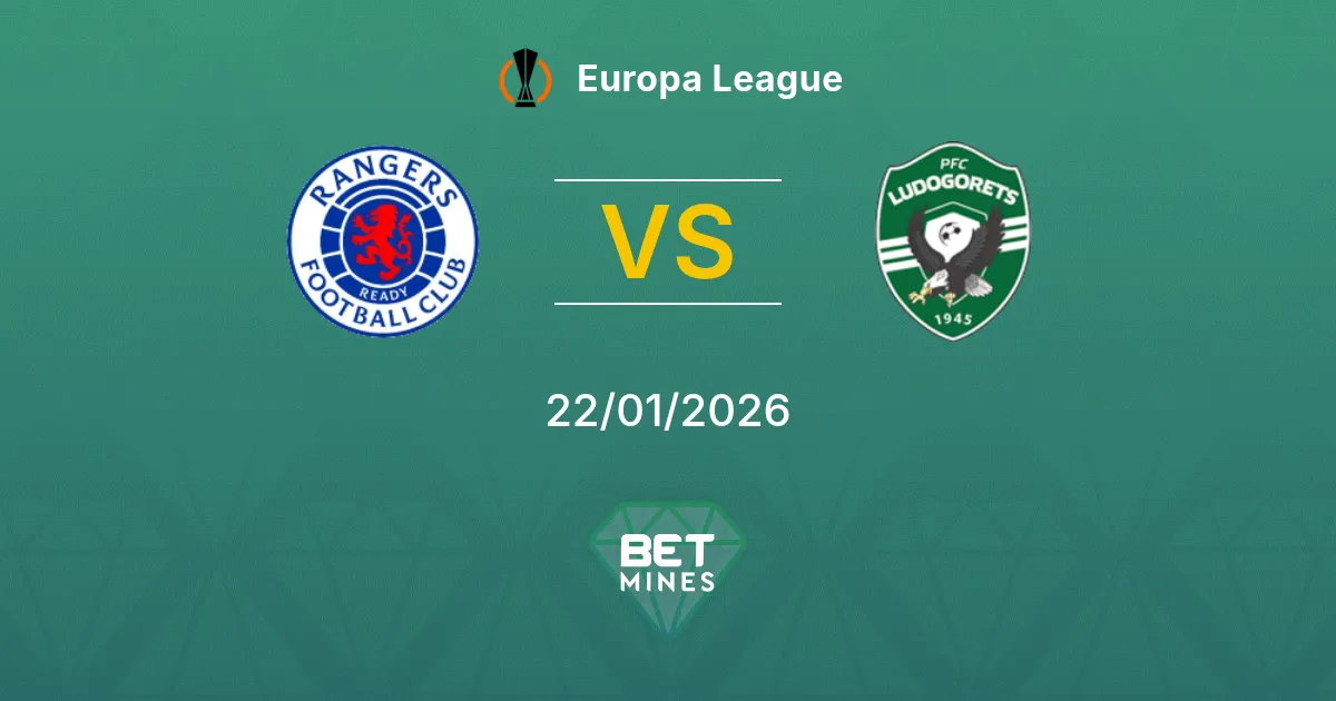 Rangers vs Ludogorets Prediction: Match Preview and Analysis | Europa League 22-01-2026