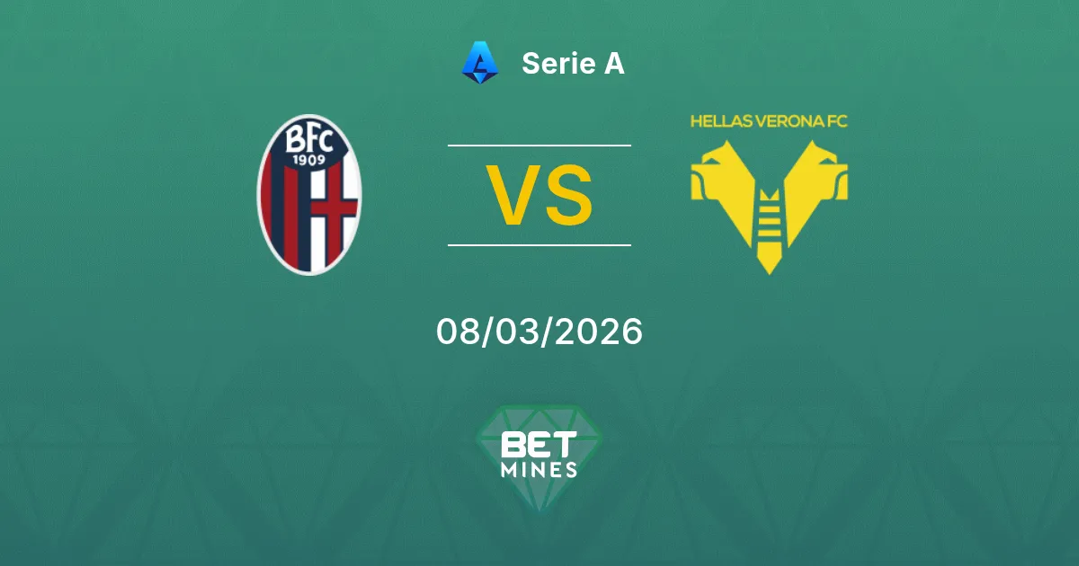 Bologna vs Hellas Verona Prediction: Match Preview and Analysis | Serie A 08-03-2026