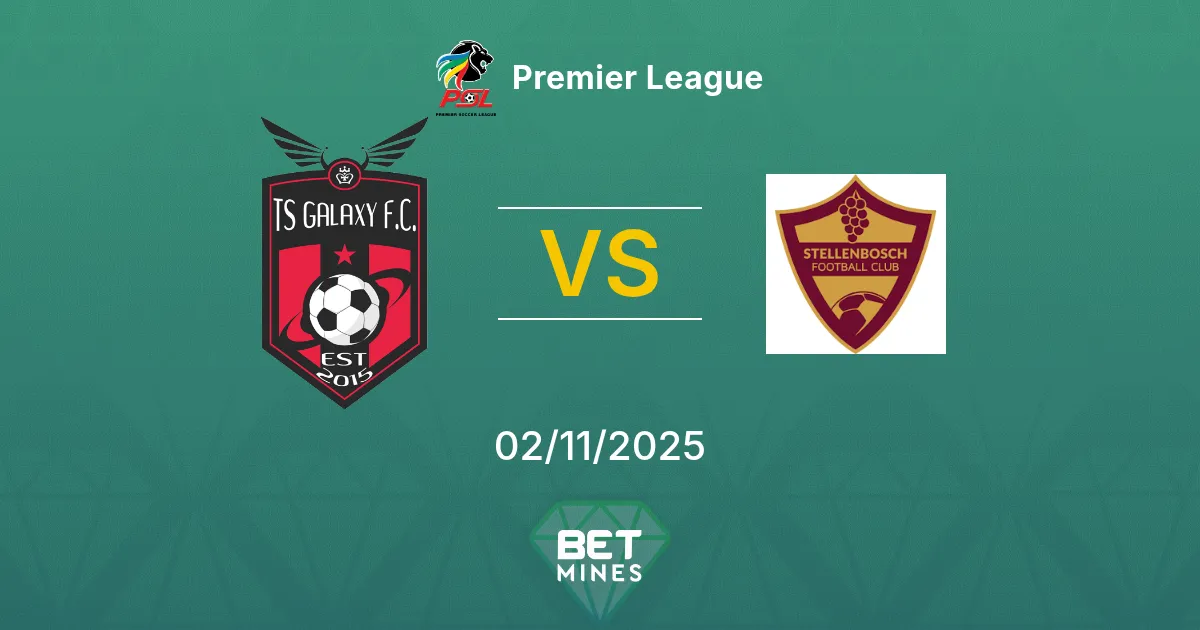 TS Galaxy vs Stellenbosch Pronostico: Anteprima e Analisi della Partita | Premier League 02-11-2025