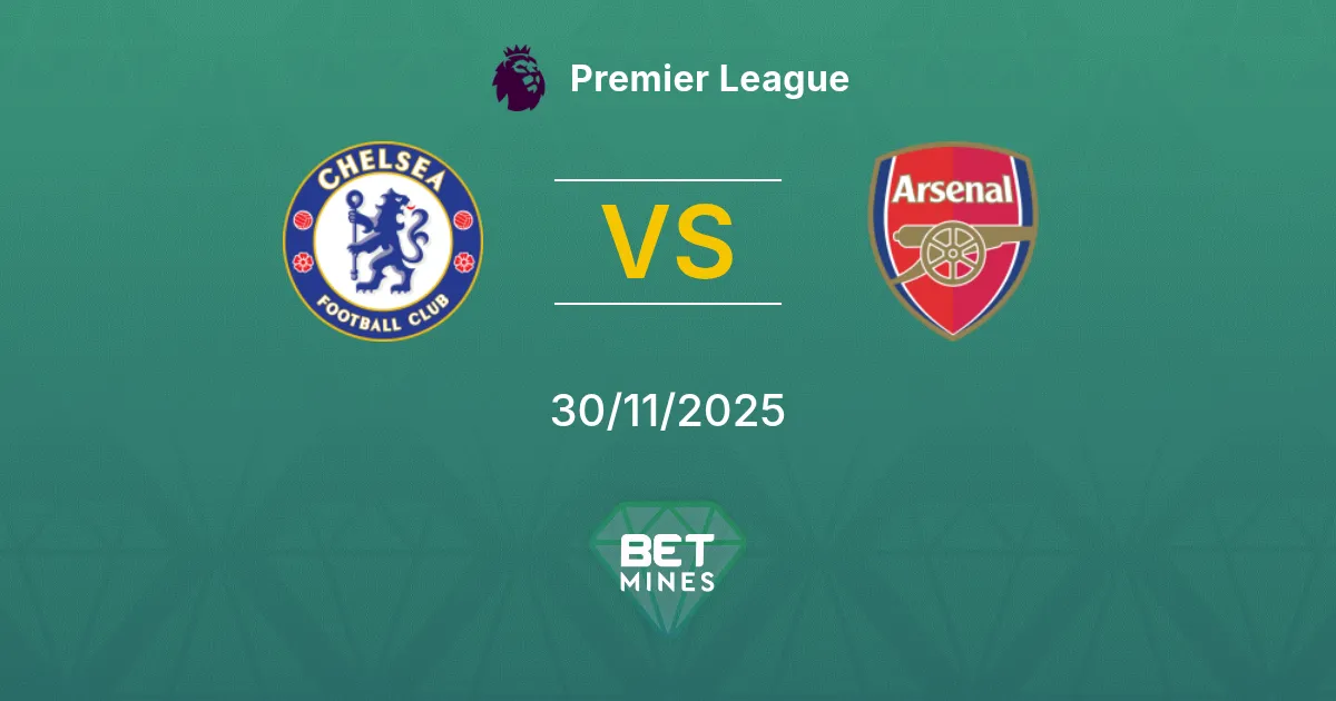 Chelsea vs Arsenal Prediction: Match Preview and Analysis | Premier League 30-11-2025