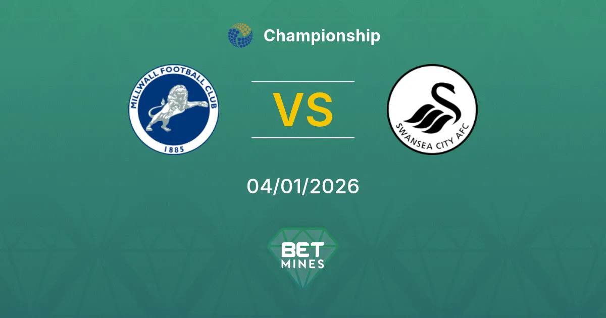 Millwall vs Swansea City Pronostico: Anteprima e Analisi della Partita | Championship 04-01-2026