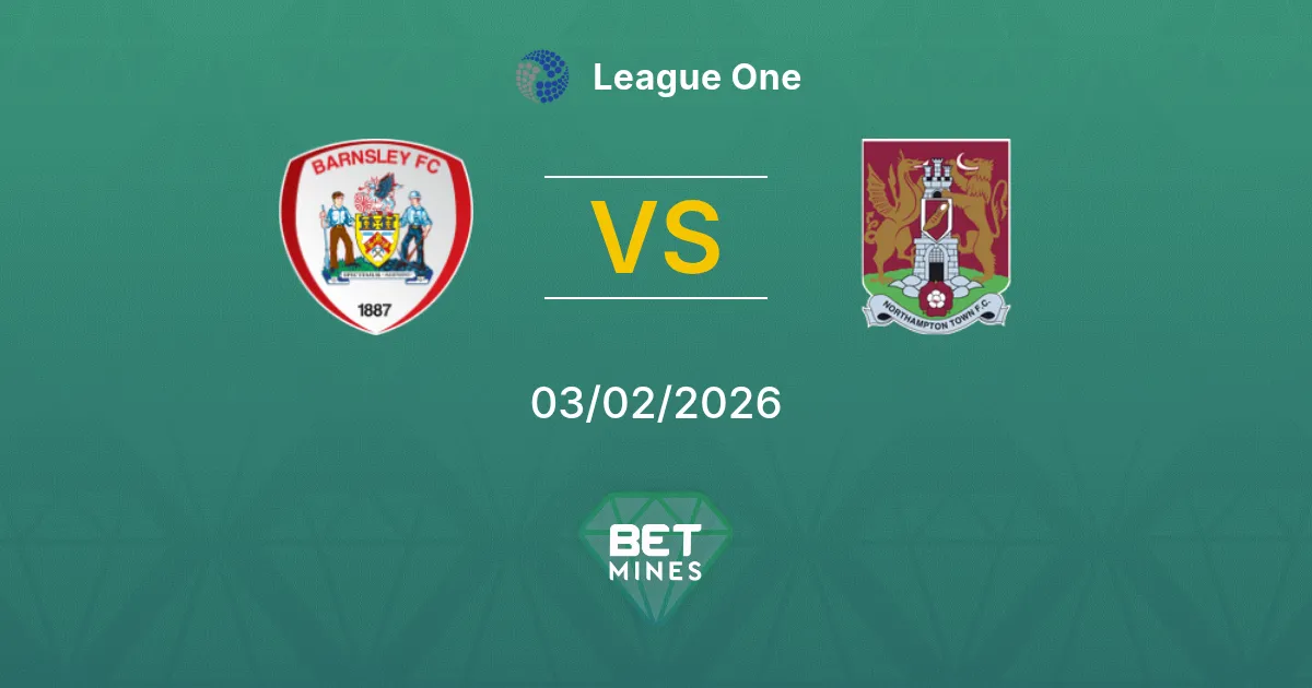 Barnsley vs Northampton Town Prediction: Match Preview and Analysis | League One 03-02-2026