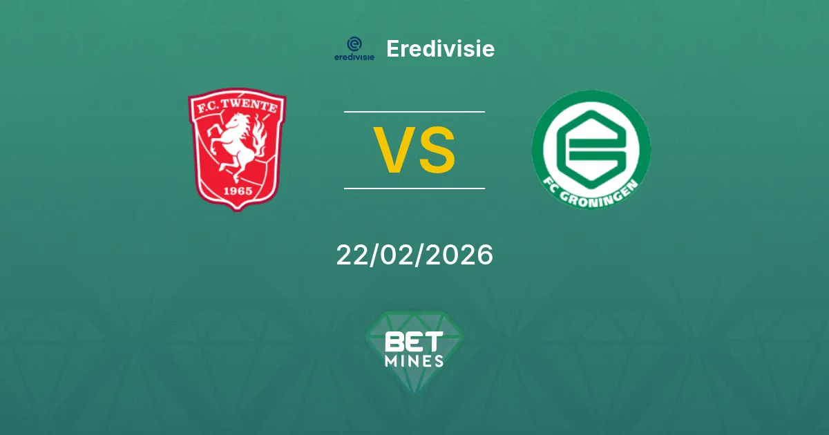 FC Twente vs FC Groningen Pronostic : Aperçu du Match et Analyse | Eredivisie 22-02-2026