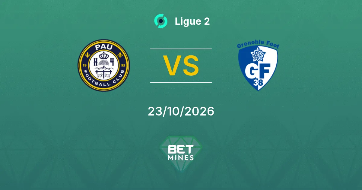 Pau vs Grenoble Foot 38