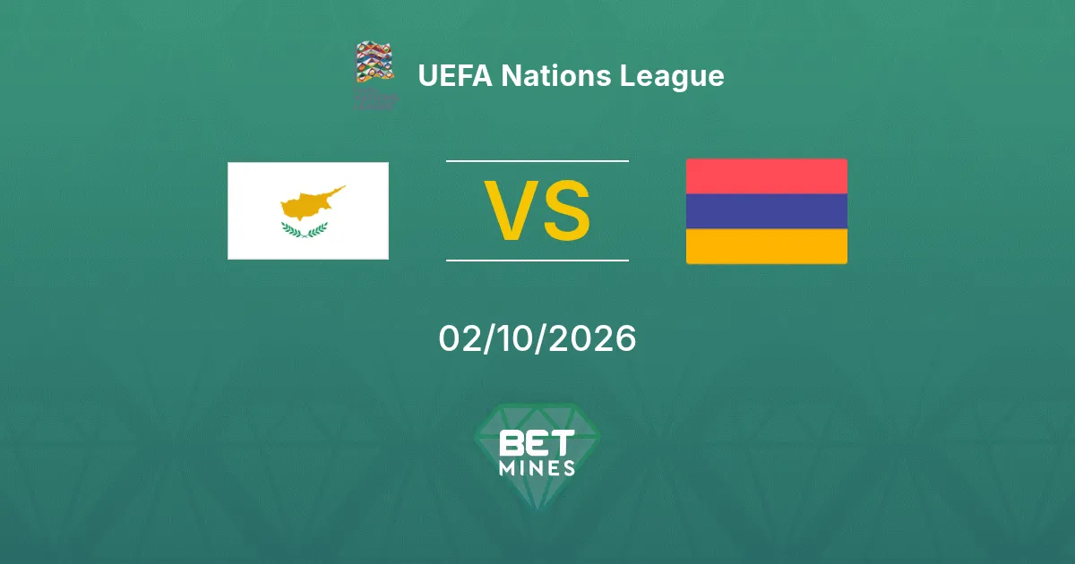 Cyprus vs Armenia Prediction: Match Preview and Analysis | UEFA Nations League 02-10-2026