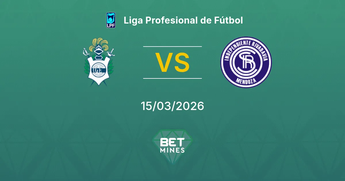 Gimnasia La Plata vs Independiente Rivadavia Prediction: Match Preview and Analysis | Liga Profesional de Fútbol 15-03-2026