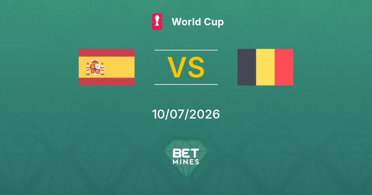 España vs Bélgica Pronóstico: Previa y Análisis del Partido | Mundial 10-07-2026