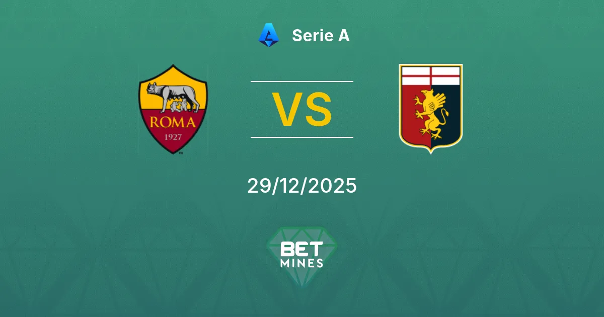 Roma vs Genoa Pronostico: Anteprima e Analisi della Partita | Serie A 29-12-2025