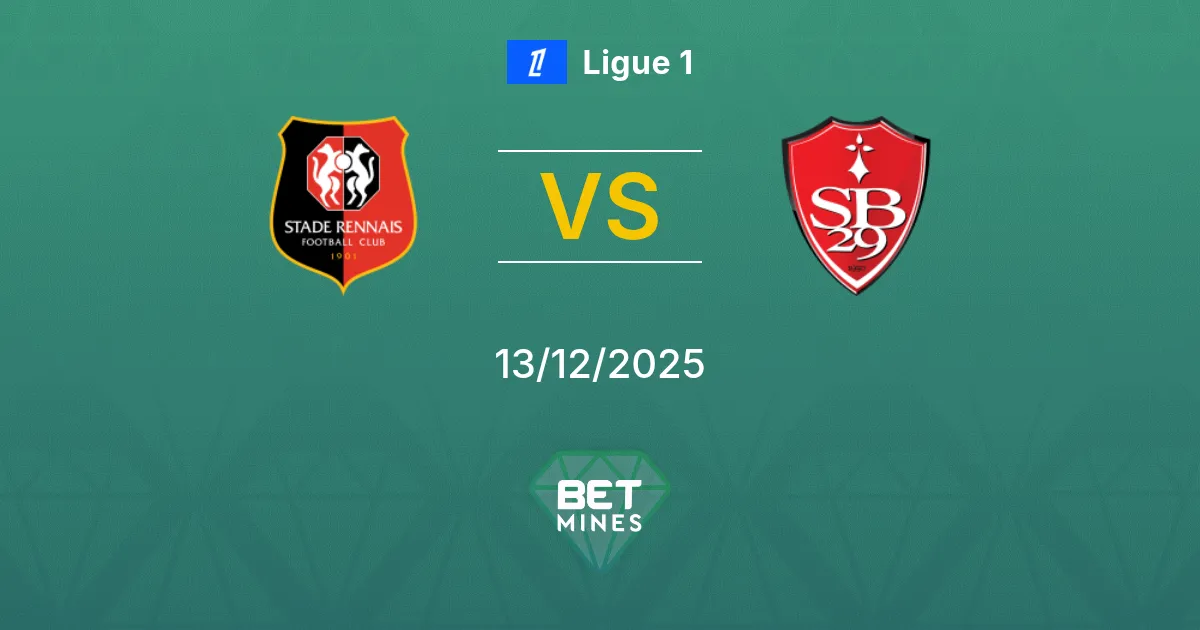 Rennes vs Brest Pronostico: Anteprima e Analisi della Partita | Ligue 1 13-12-2025