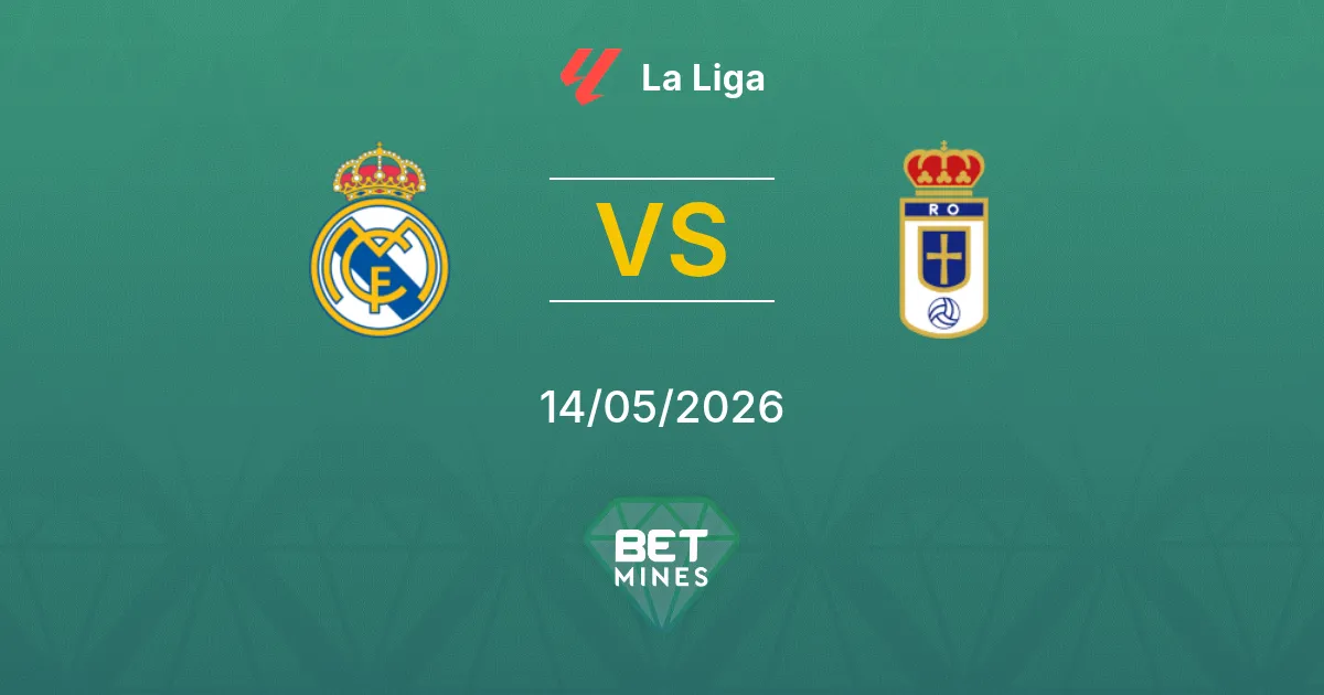 Real Madrid vs Real Oviedo Pronostico: Anteprima e Analisi della Partita | La Liga 14-05-2026