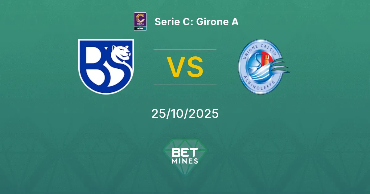 Union Brescia vs AlbinoLeffe Prediction: Match Preview and Analysis | Serie C: Girone A 25-10-2025