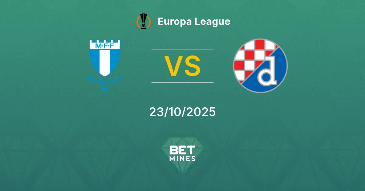 Malmö FF vs Dinamo Zagabria Pronostico: Anteprima e Analisi della Partita | Europa League 23-10-2025