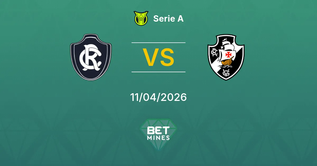 Remo vs Vasco da Gama Pronóstico: Previa y Análisis del Partido | Serie A 11-04-2026