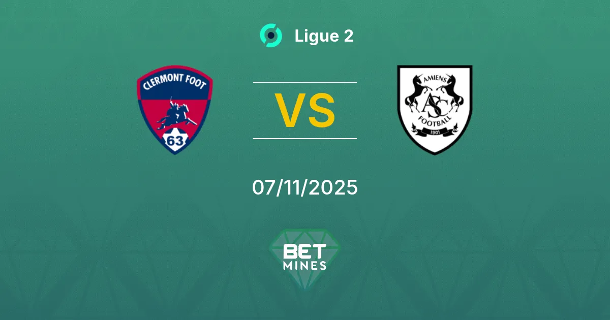 Clermont vs Amiens SC Pronostico: Anteprima e Analisi della Partita | Ligue 2 07-11-2025