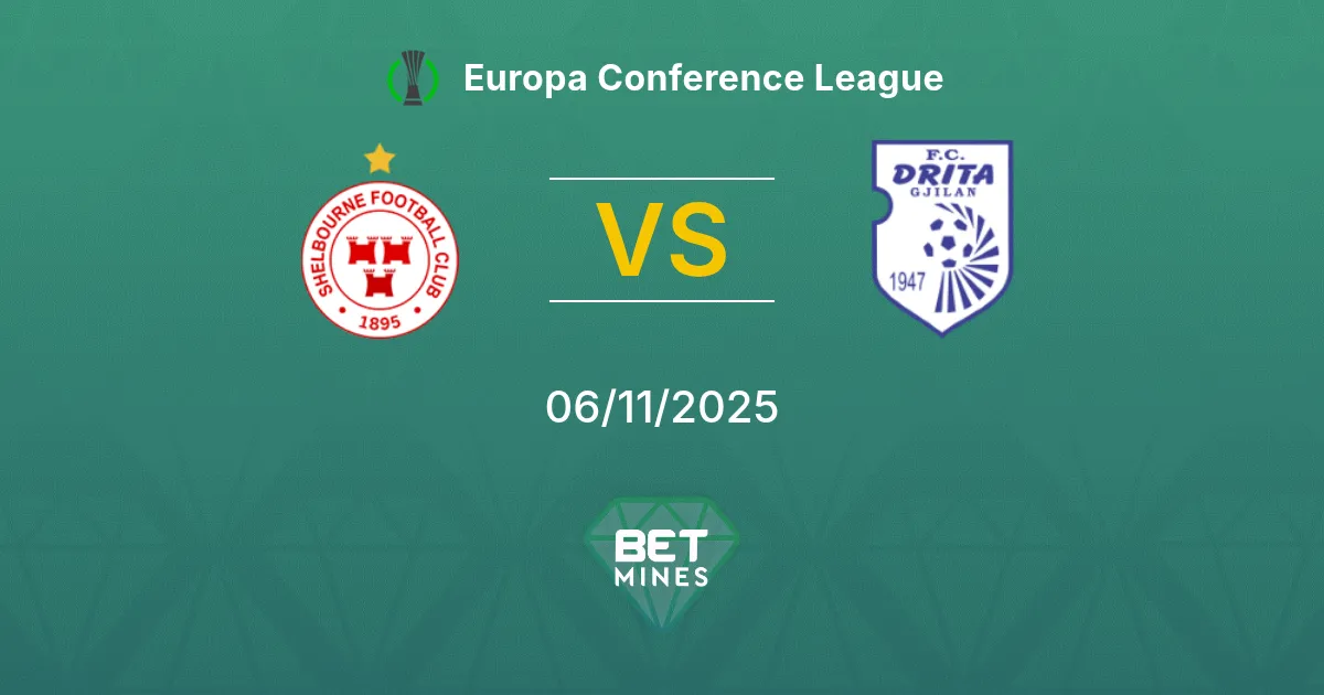 Shelbourne vs Drita Prediction: Match Preview and Analysis | Europa Conference League 06-11-2025