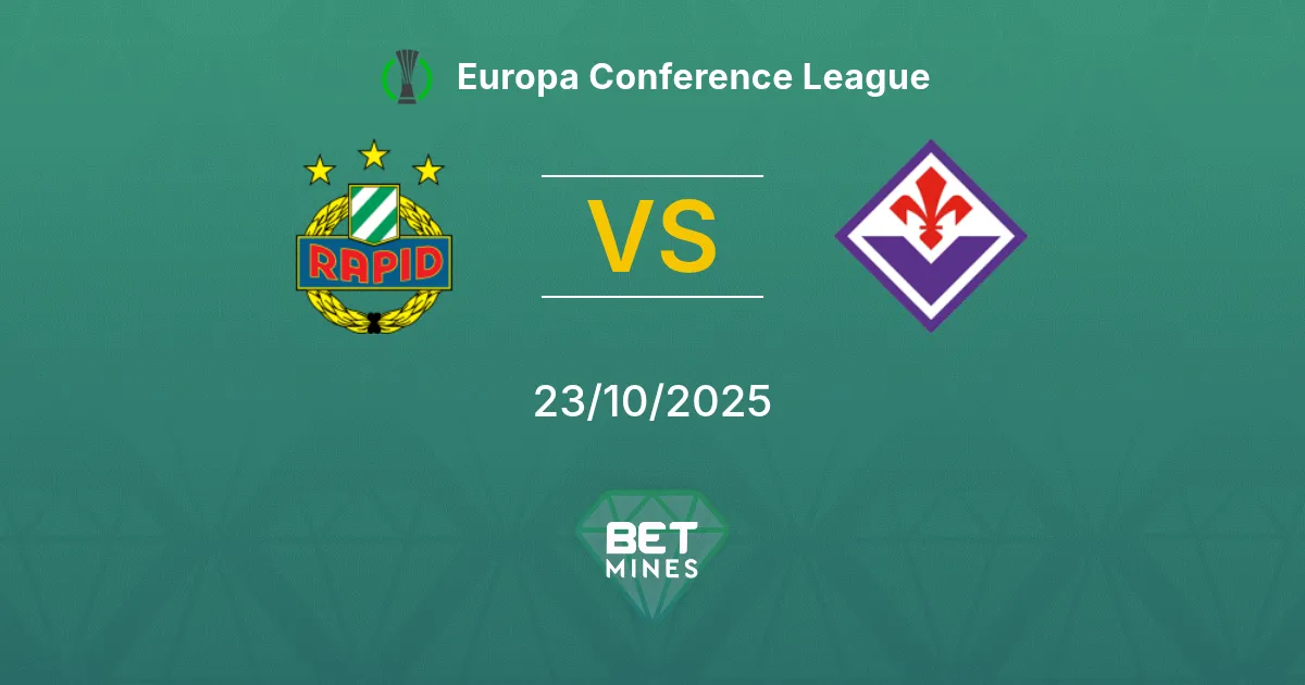 SK Rapid vs Fiorentina Pronostico: Anteprima e Analisi della Partita | Europa Conference League 23-10-2025