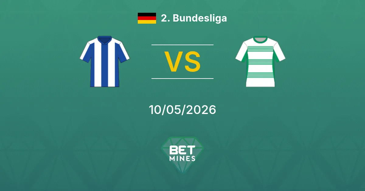 Hertha BSC vs SpVgg Greuther Fürth Pronóstico: Previa y Análisis del Partido | 2. Bundesliga 10-05-2026