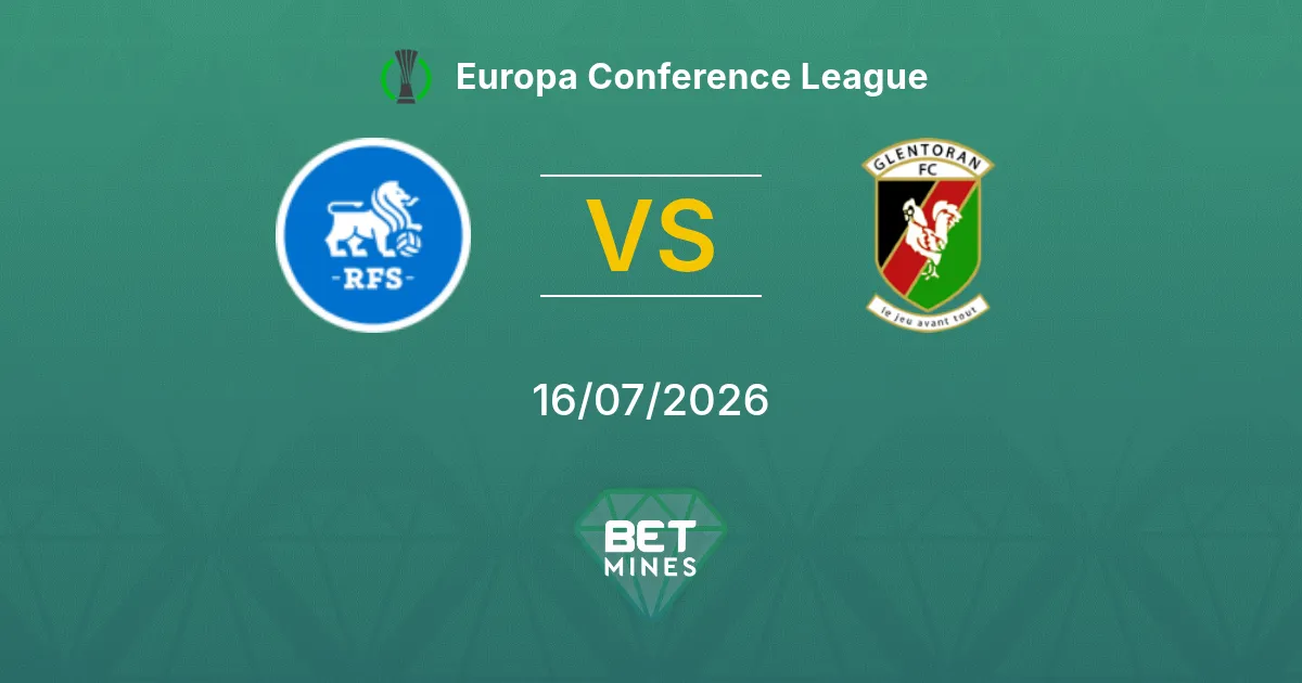 Rīgas FS vs Glentoran Prediction: Match Preview and Analysis | Europa Conference League 16-07-2026
