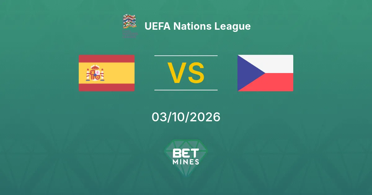 Spain vs Czech Republic Prediction: Match Preview and Analysis | UEFA Nations League 03-10-2026