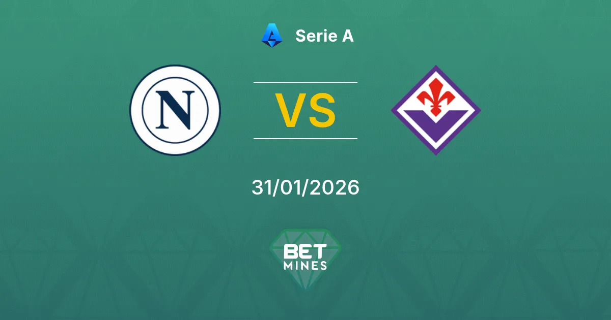 Napoli vs Fiorentina Prediction: Match Preview and Analysis | Serie A 31-01-2026