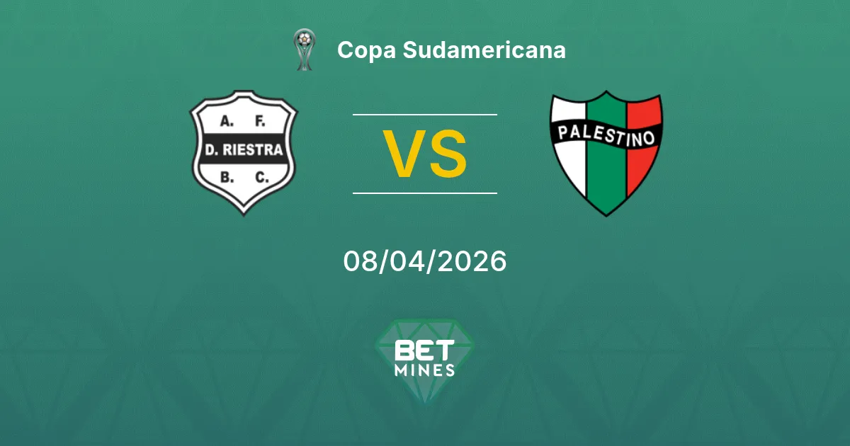 Deportivo Riestra vs Palestino Pronóstico: Previa y Análisis del Partido | Copa Sudamericana 08-04-2026