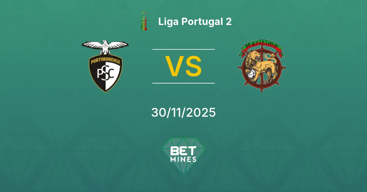 Portimonense SAD vs Marítimo Prediction: Match Preview and Analysis | Liga Portugal 2 30-11-2025