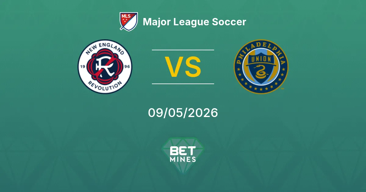 New England vs Philadelphia Union Pronóstico: Previa y Análisis del Partido | Major League Soccer 09-05-2026
