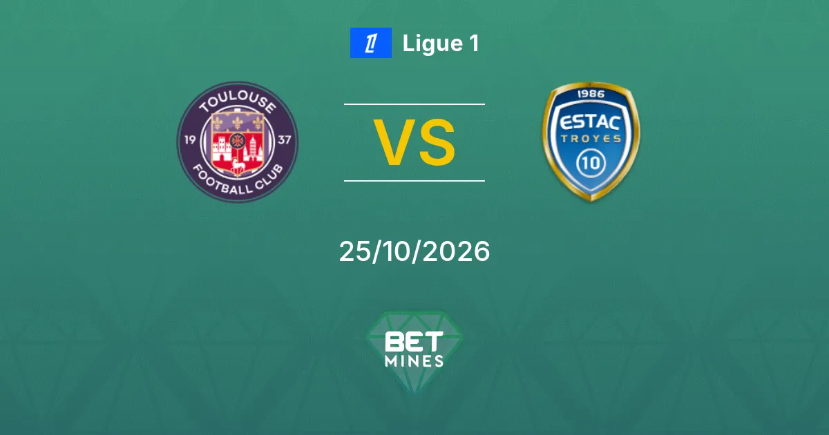 Toulouse vs Troyes Pronóstico: previa y análisis del partido | Ligue 1 25-10-2026