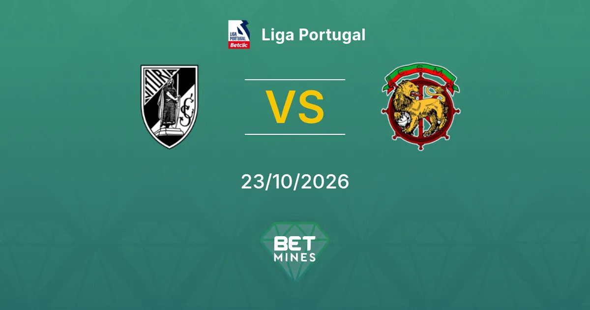 Vitória Guimarães vs Marítimo Pronostic : avant-match et analyse | Liga Portugal 23-10-2026