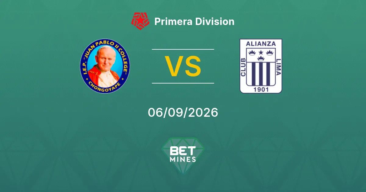 Pronostico ADC Juan Pablo II vs Alianza Lima: Anteprima e Analisi della Partita | Primera Division 06-09-2026