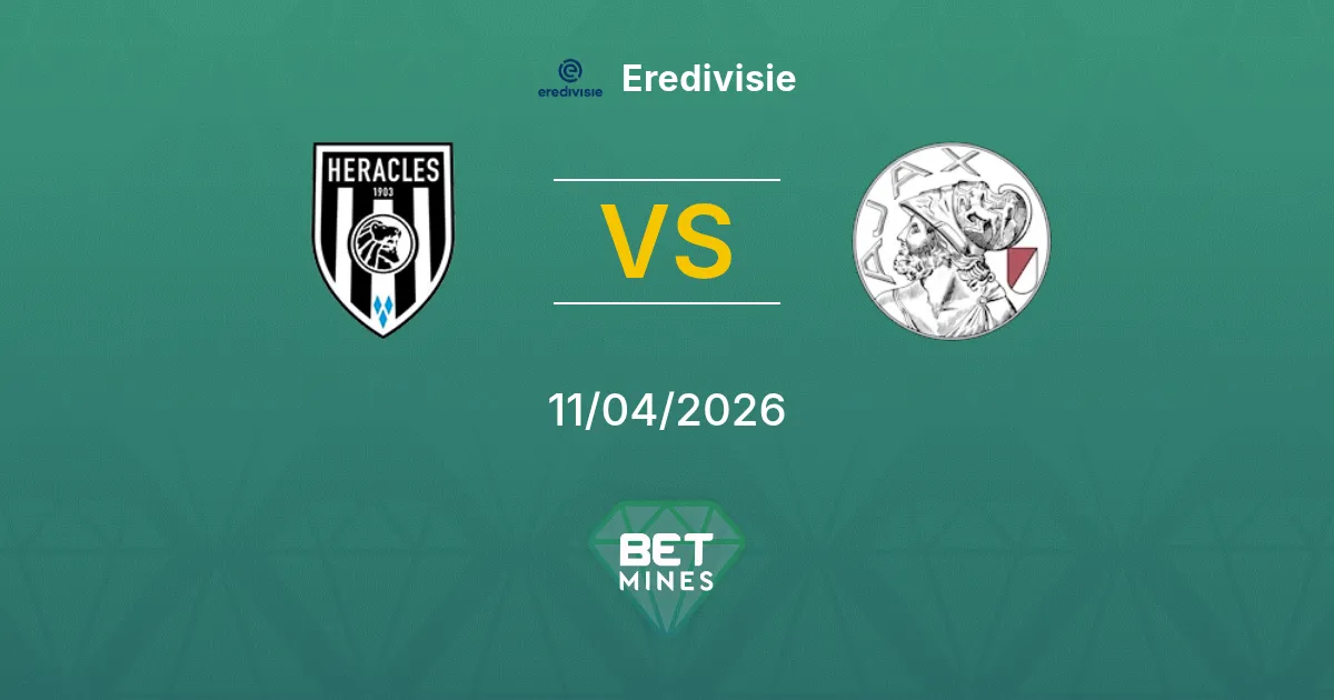Heracles Almelo vs Ajax Pronóstico: Previa y Análisis del Partido | Eredivisie 11-04-2026