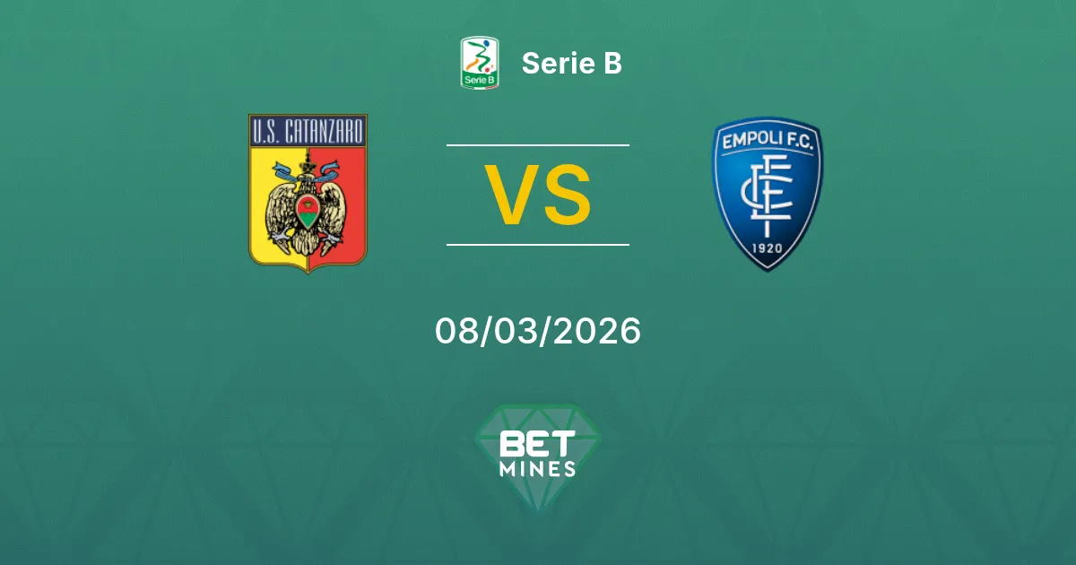Catanzaro vs Empoli Prediction: Match Preview and Analysis | Serie B 08-03-2026