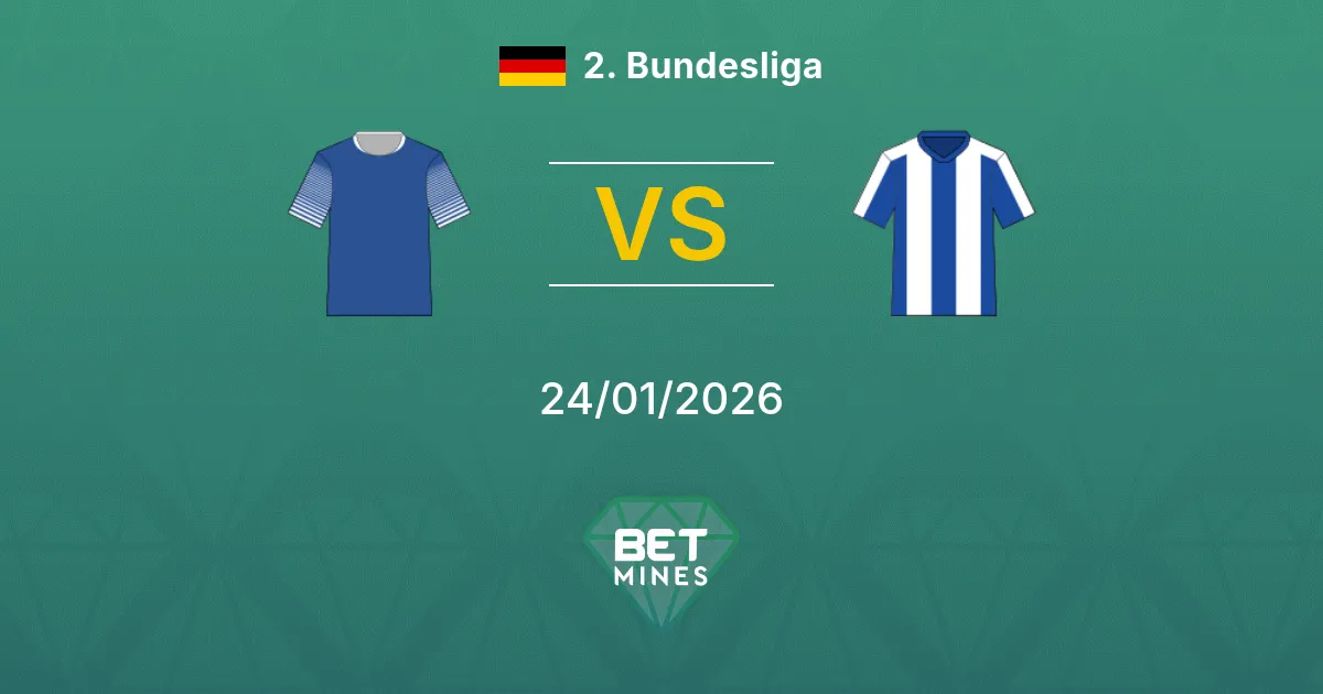 Karlsruher SC vs Hertha BSC Prediction: Match Preview and Analysis | 2. Bundesliga 24-01-2026