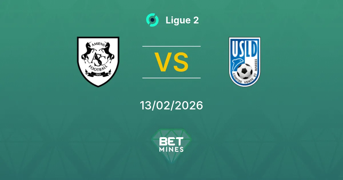 Amiens SC vs Dunkerque Prediction: Match Preview and Analysis | Ligue 2 13-02-2026